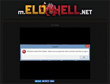 Tablet Screenshot of elohell.net